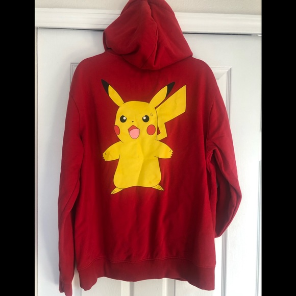 H&M Other - Pokemon Red Pikachu Hoodie  Size :Large